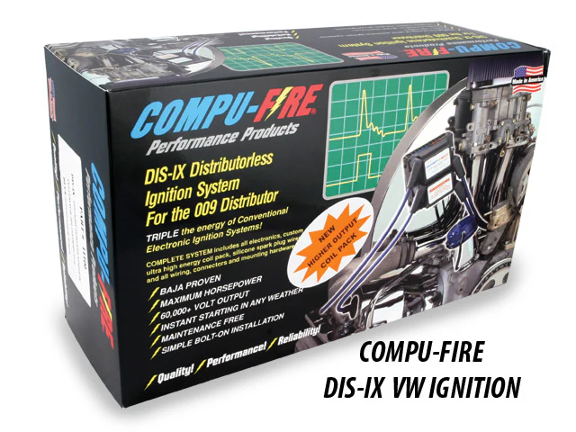 Compu-Fire 11100-B - DIS-IX Distributorless Ignition System with Blue Plug Wires for BOSCH 009 Distributor - Image 5