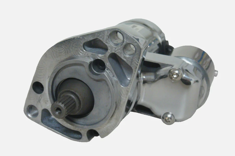Compu-Fire 53900 - Chrome High Speed Gen 3 Starter for 99-06 Big Twin Harley® Models with Twin Cam & Fuel Injection (Except 2006 Dyna) - Image 3