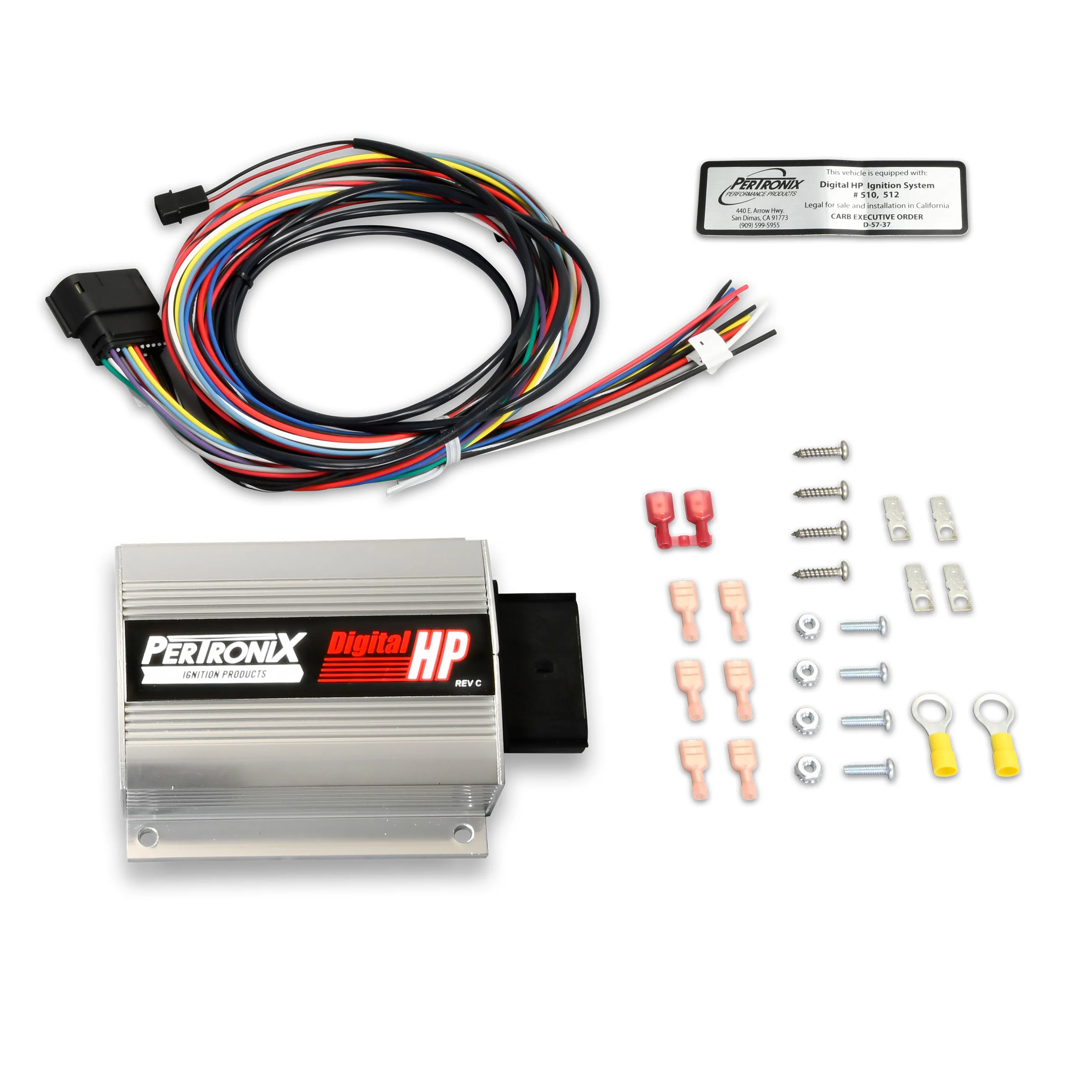 PerTronix 512 Digital HP Ignition Box Silver Anodized Finish - Image 2