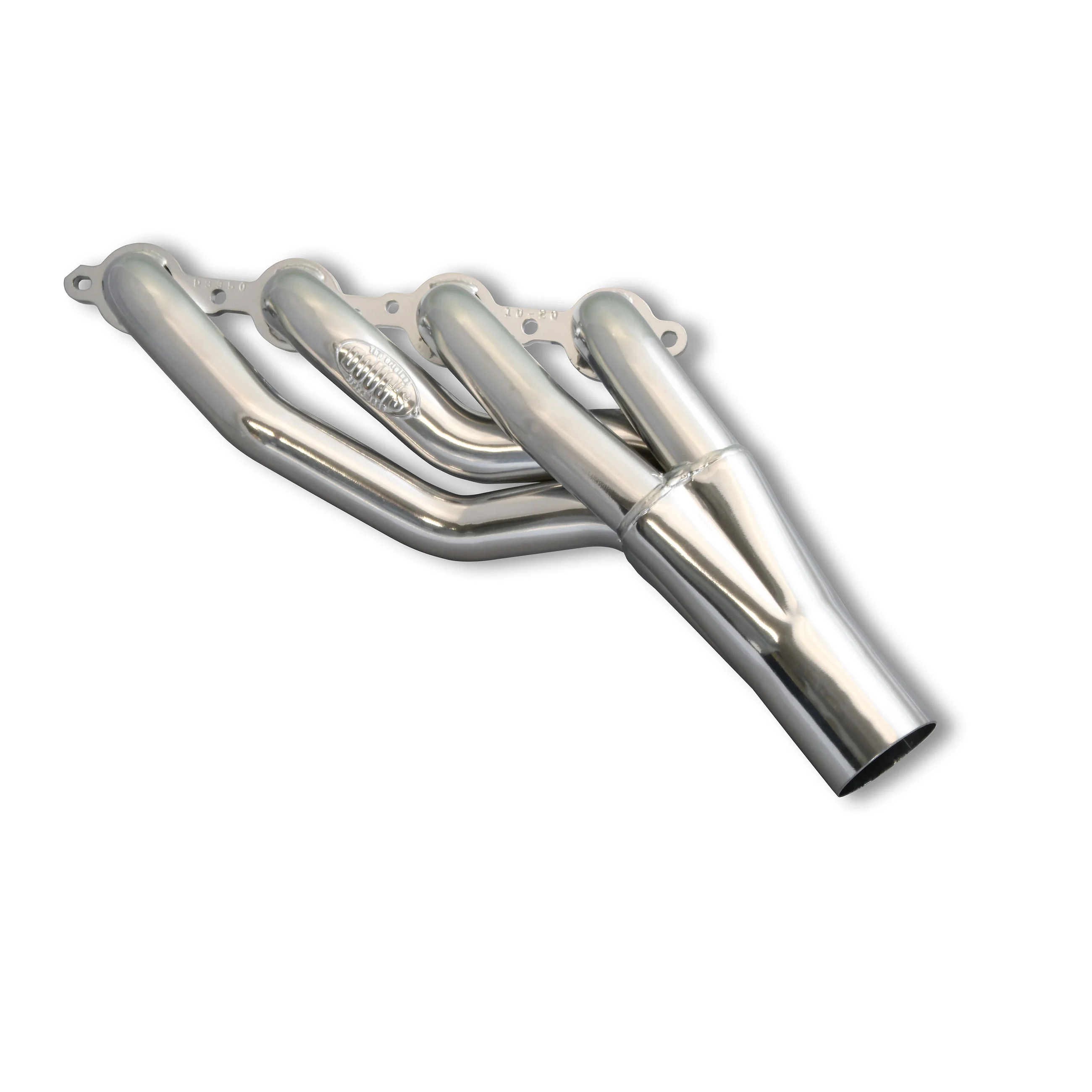 1964-67 Chevy Chevelle 1 7/8" LS Engine Swap Mid Length Header with Silver Ceramic Coating - Image 3