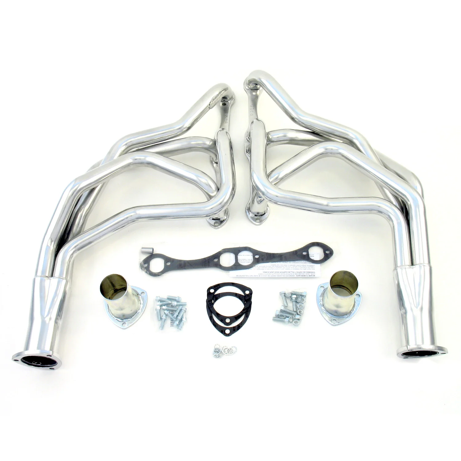 1973-87 Chevy Truck Small Block 1 5/8" 4-Tube Full Length Header with Metallic Ceramic Coating