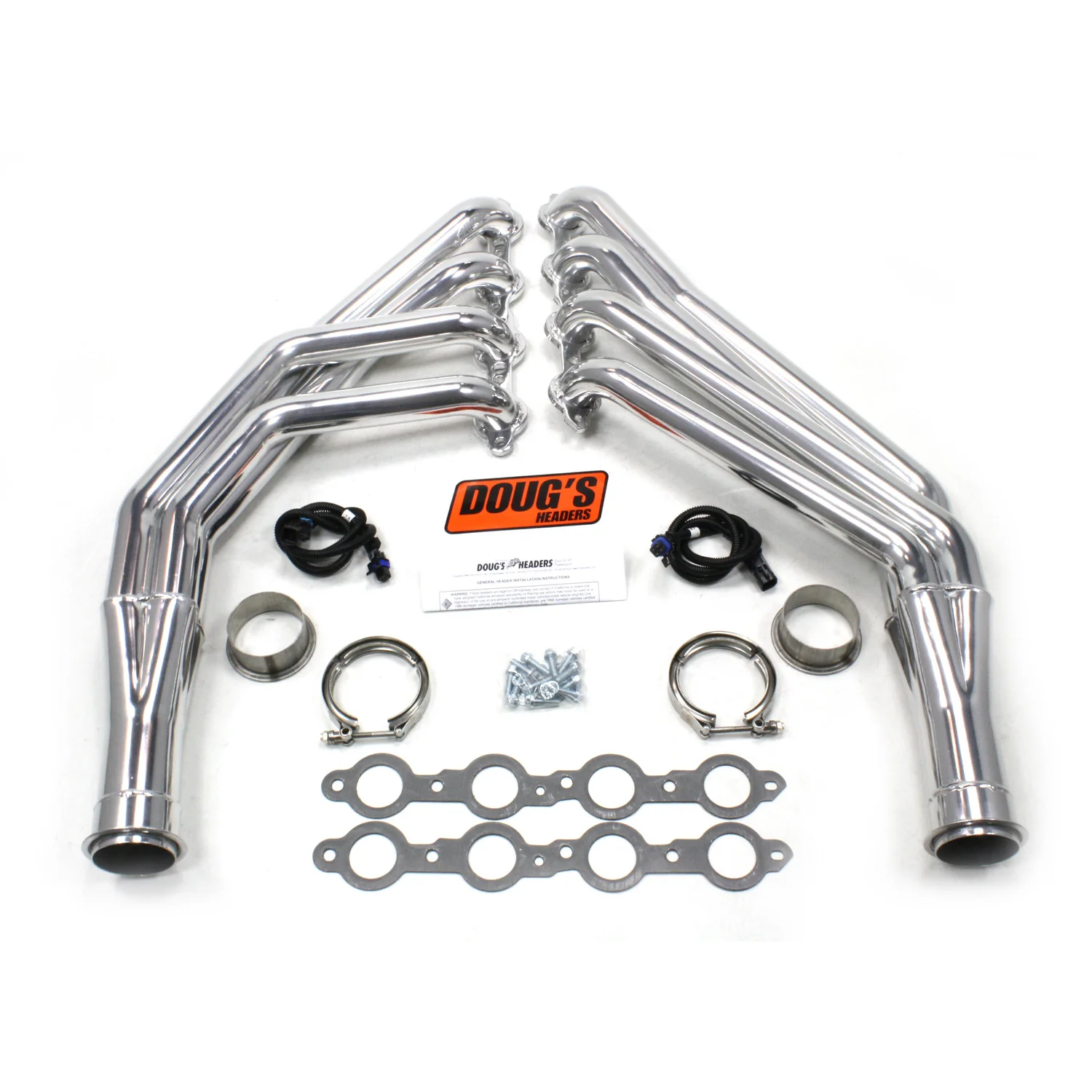 1973-87 Chevrolet C10 Truck 1 7/8" LS1/LS6 Engine Swap 4-Tube Full Length Header with Metallic Ceramic Coating