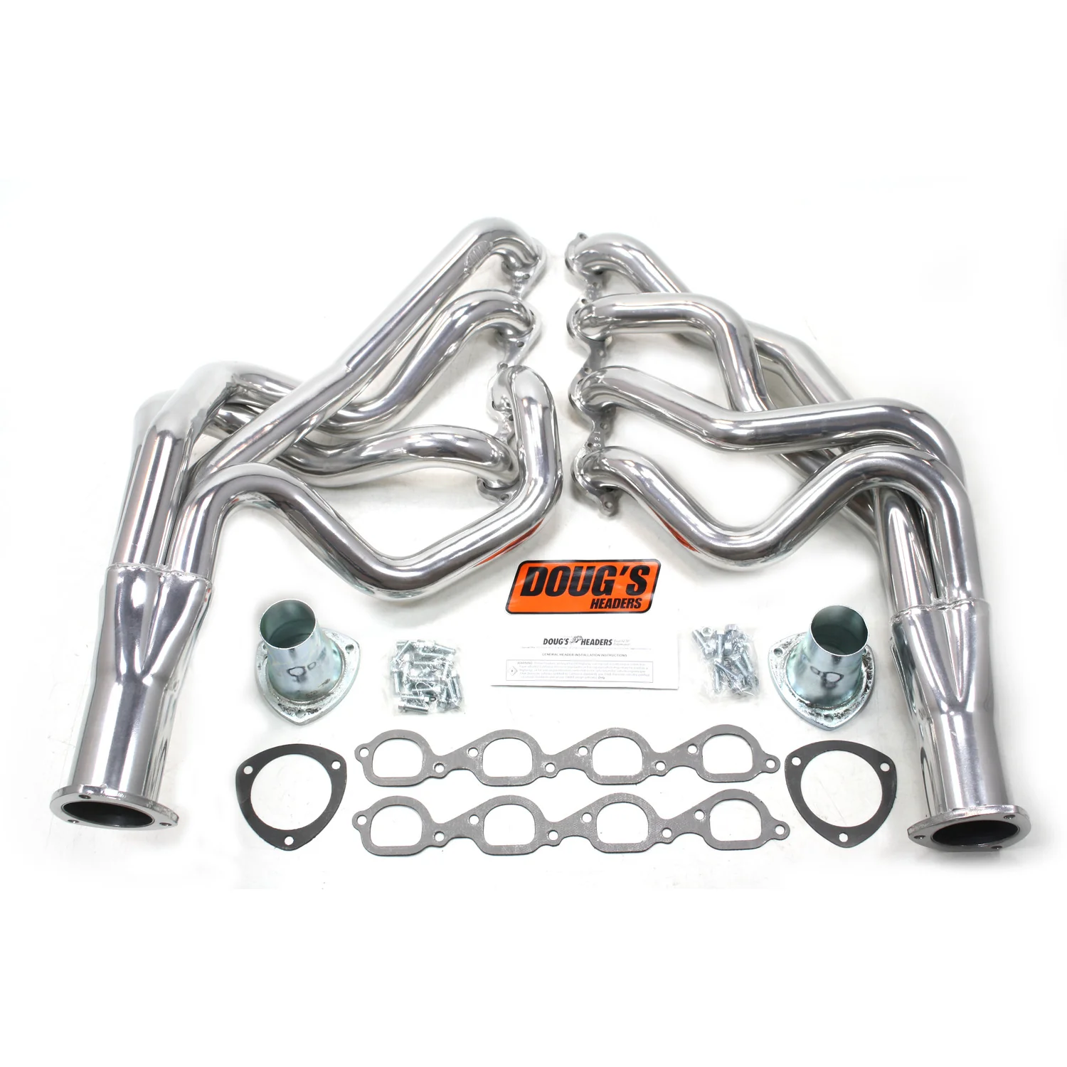 1967-69 Camaro 572 2 1/8" 4-Tube Full Length Header with Metallic Ceramic Coating