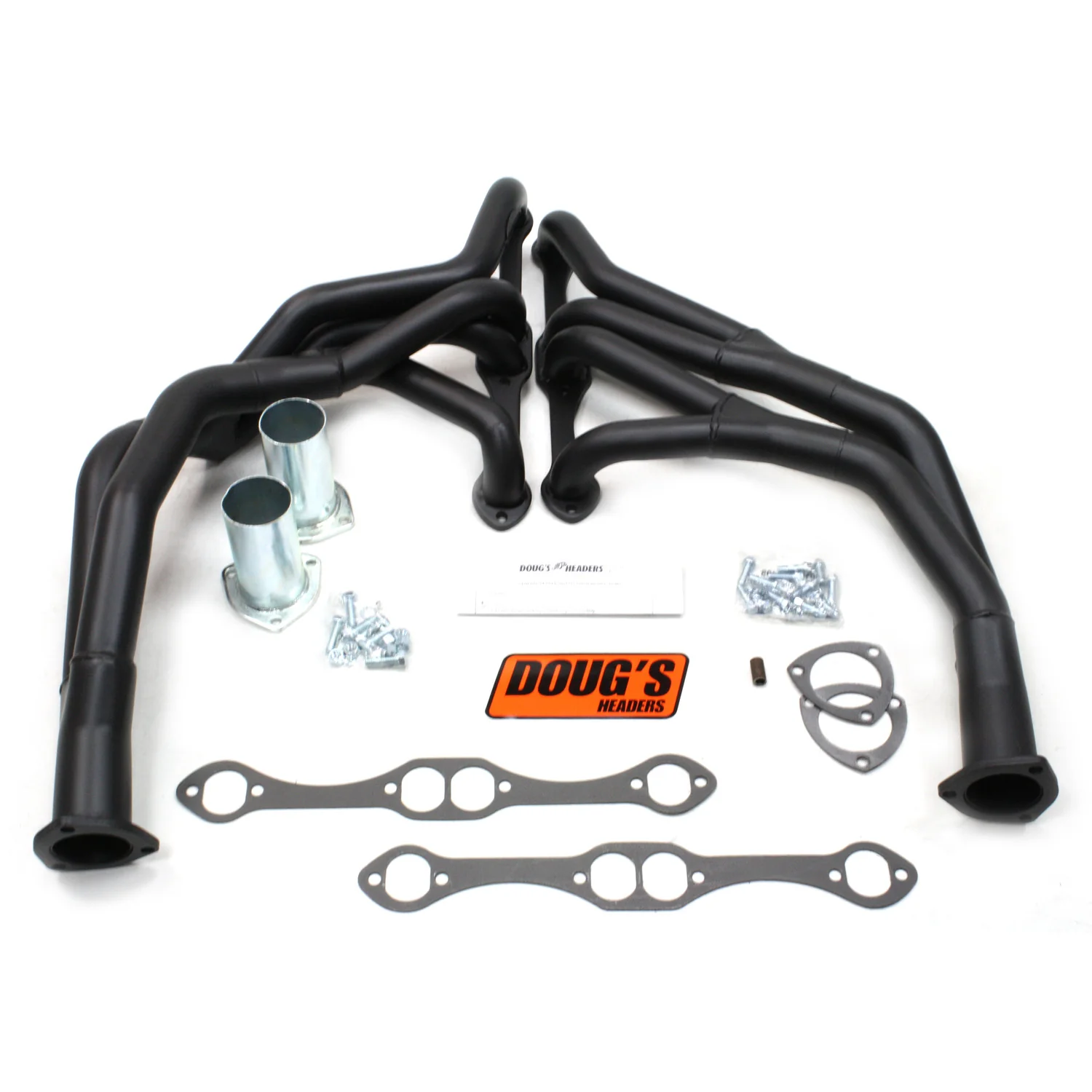 1967-72 Chevy Truck Small Block 1 5/8" Tri-Y Header with Hi-Temp Black Coating