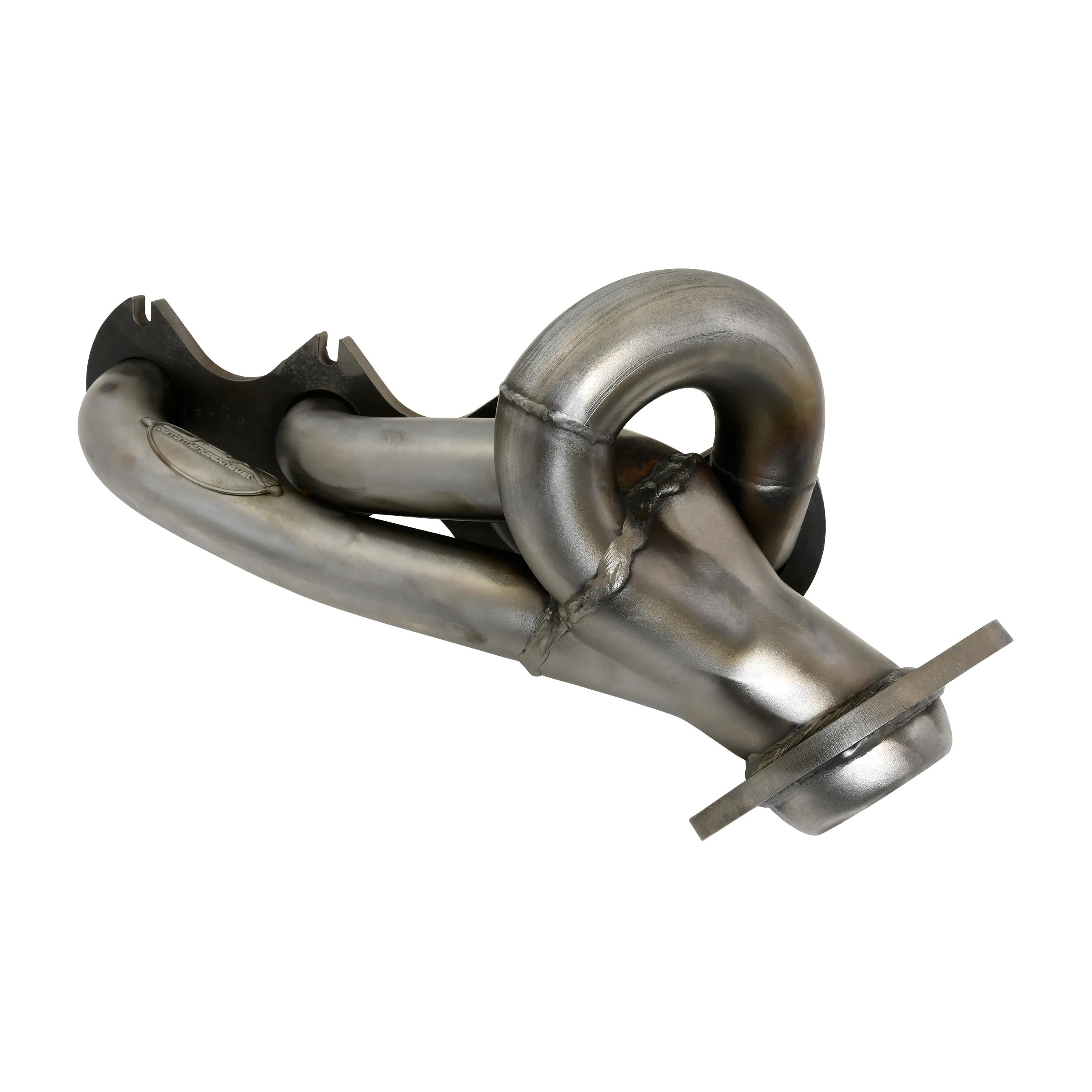 2005-10 Ford F-250/F-350 5.4L 1 5/8" Stainless Steel Shorty Header - Image 2