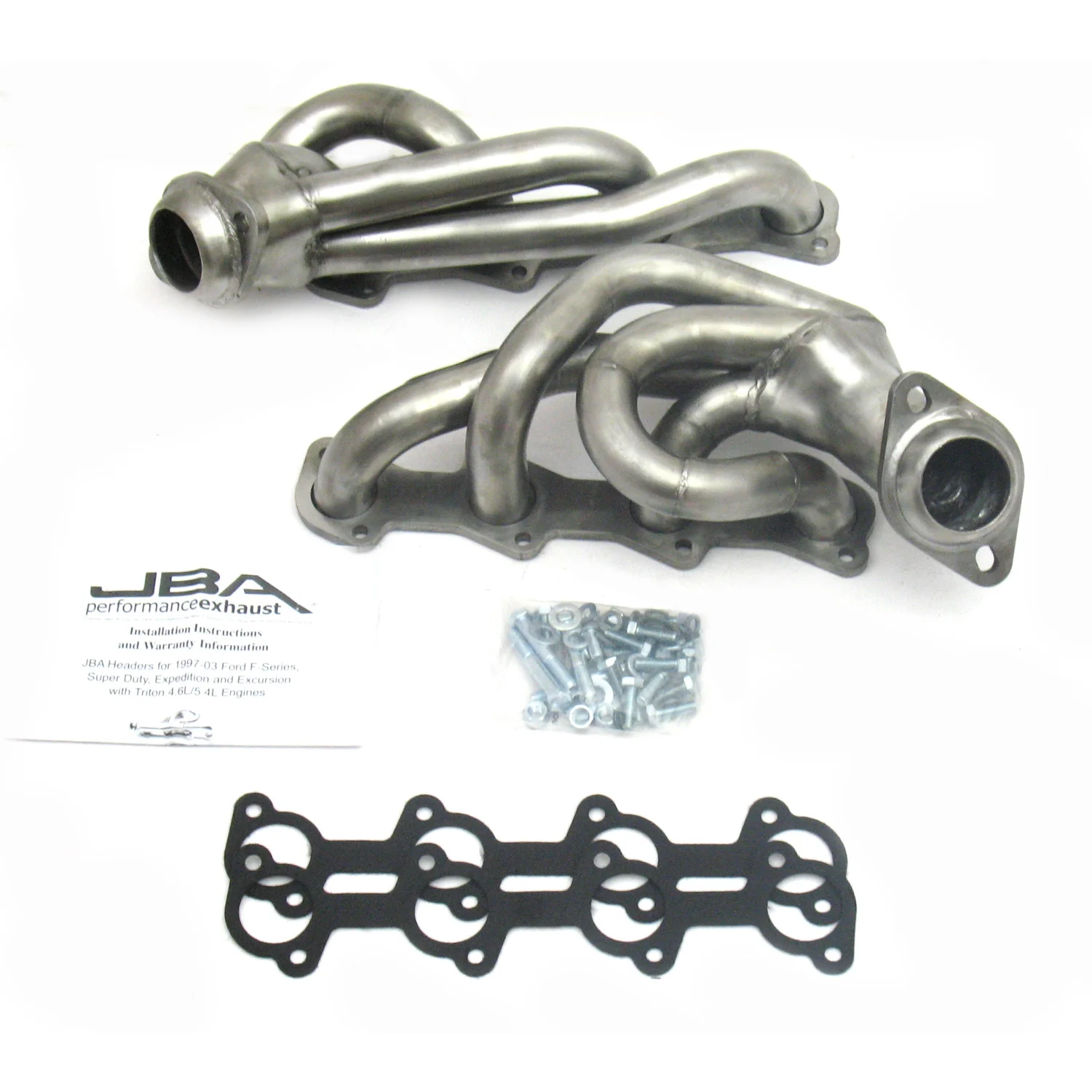 1997-03 Ford Truck 5.4L 2V 1 1/2" Stainless Steel Shorty Header