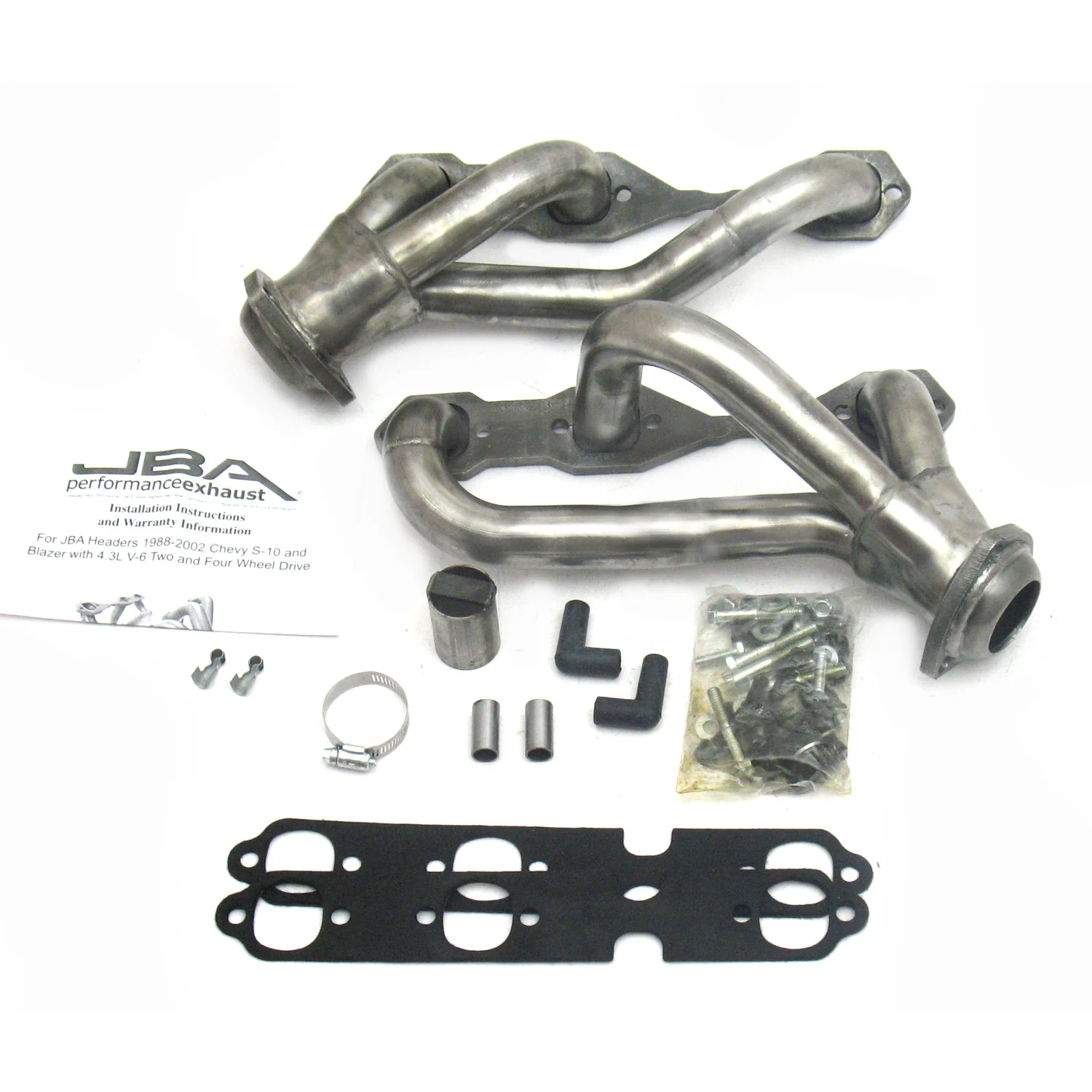 1988-95/2002-03 Blazer 4.3L 4 Wheel Drive 1 1/2" Stainless Steel Shorty Header