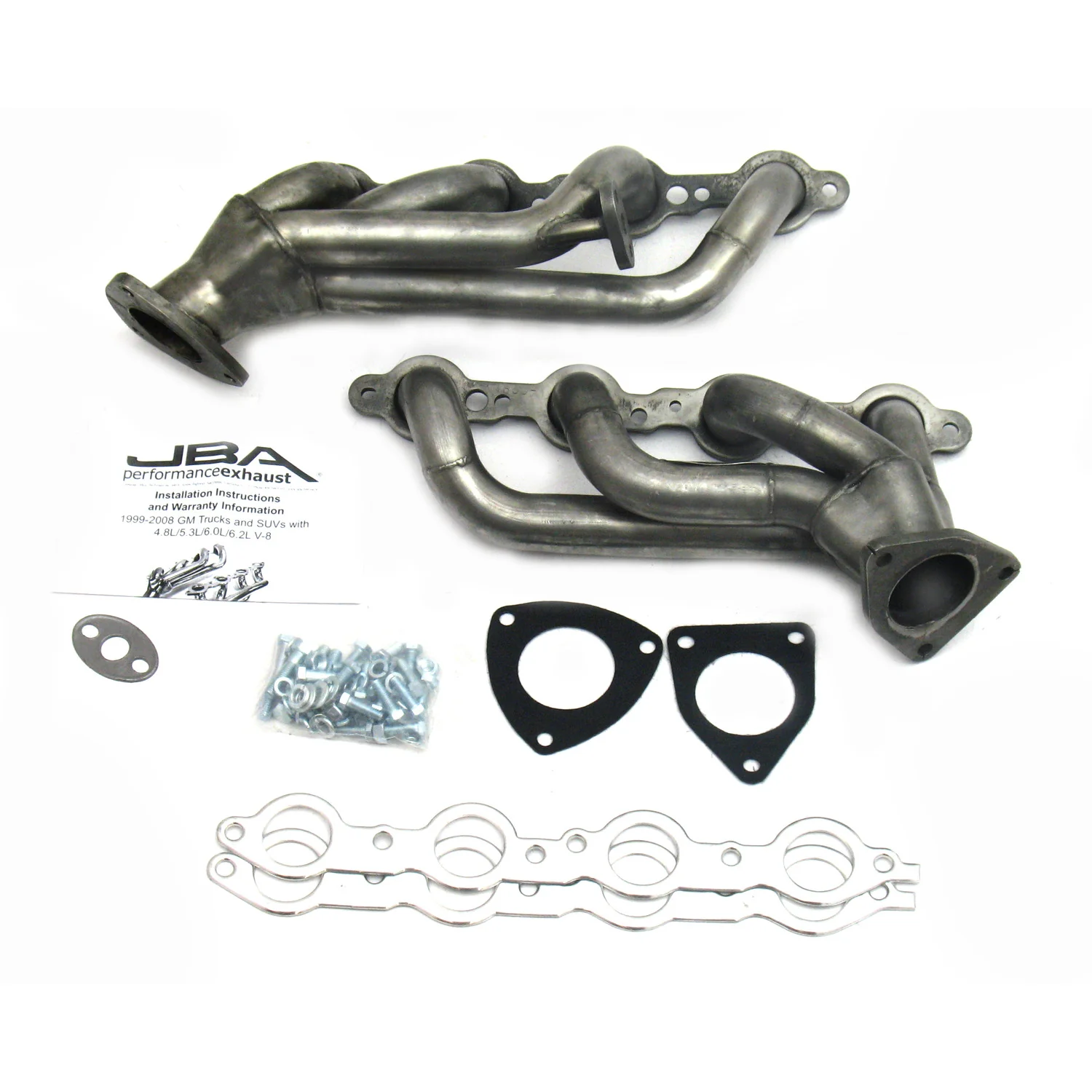1999-02 GM Truck 6.0L 1 5/8" Stainless Steel Shorty Header