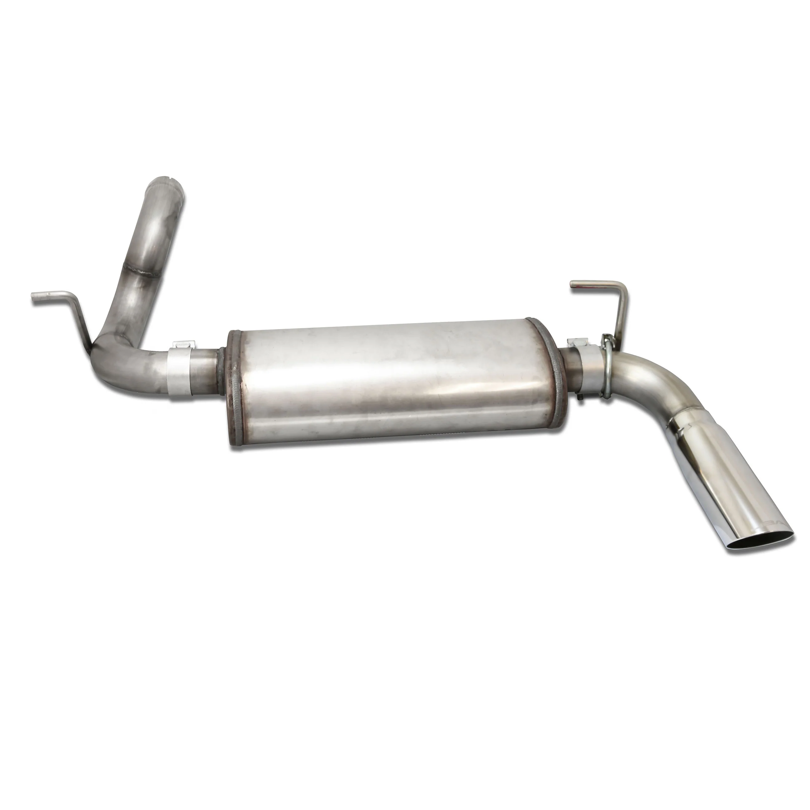 2018-20 Jeep Wrangler JL 2 1/2" 304 Stainless Steel Axle Back Exhaust System - Image 4