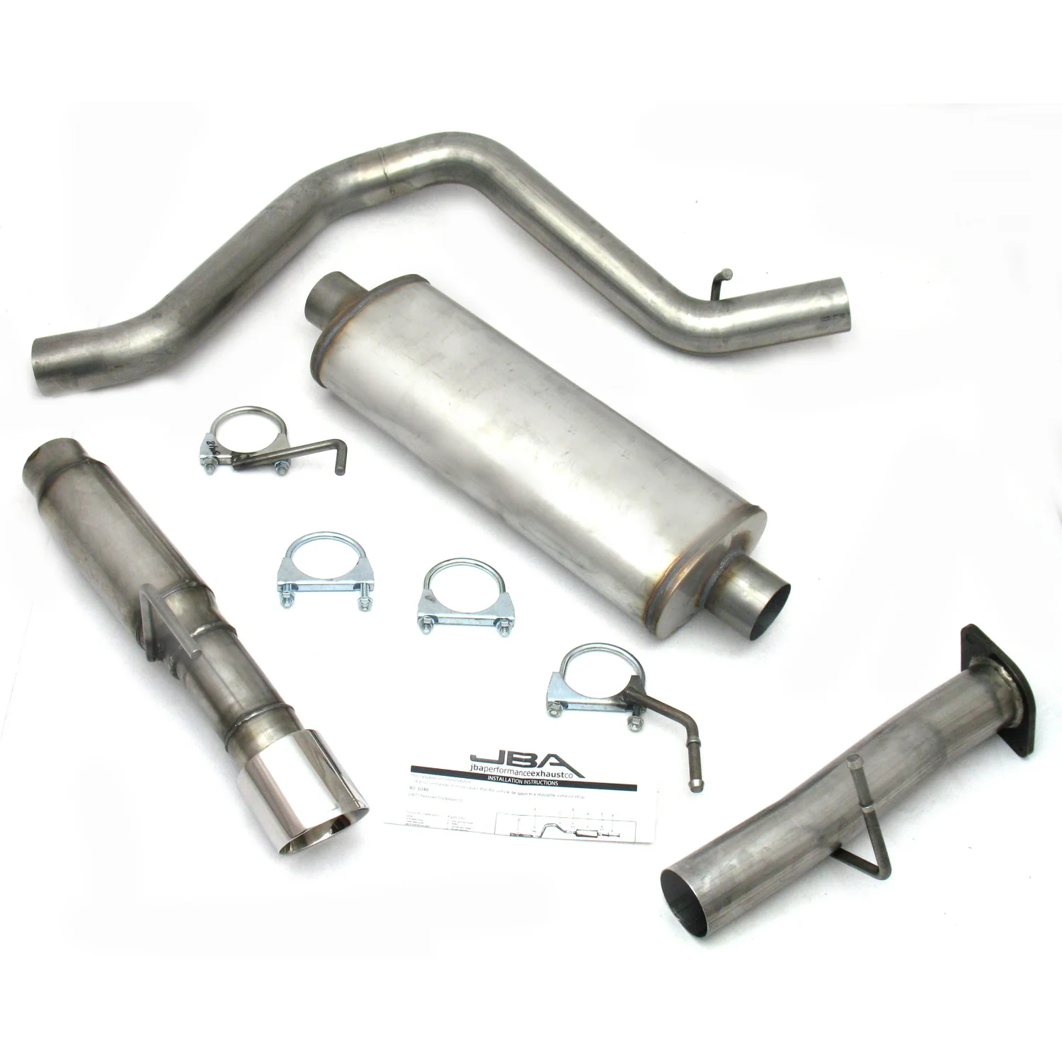 2006-09 Trailblazer SS 3" Stainless Steel Exhaust System