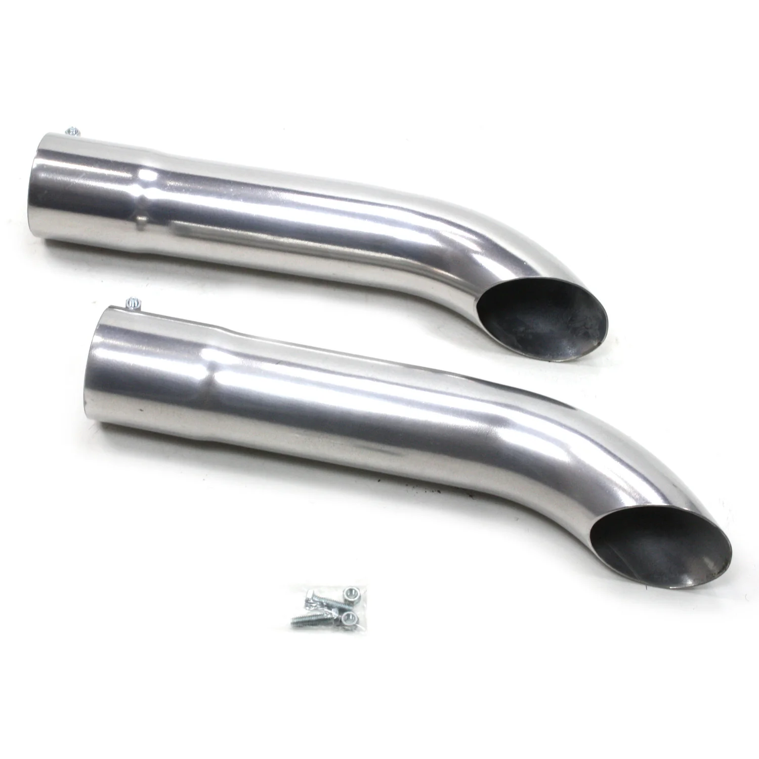 Patriot Exhaust H3812-1 Side Tubes 20" Turnout Muffler Metallic Ceramic Coating
