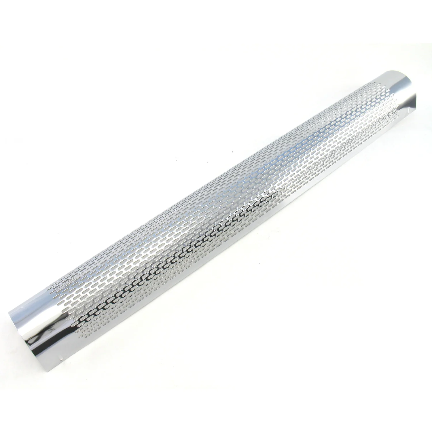 Patriot Exhaust H7452 Replacement Chrome Heat Shield for Part H1050 50" Side Pipes Shield Length 36"