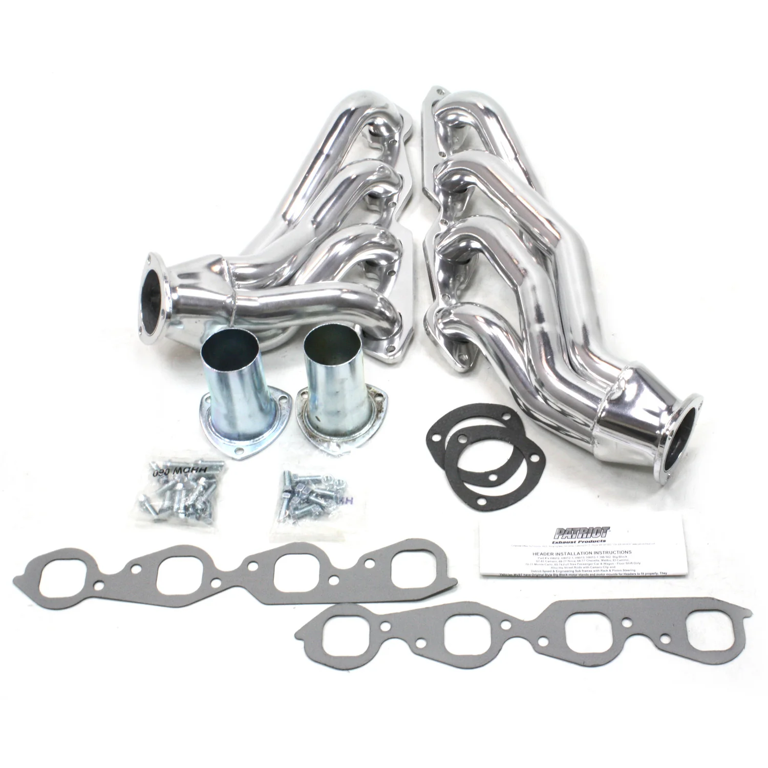 1967-81 Chevy Camaro Big Block 1 7/8" Clippster Header with Metallic Ceramic Coating