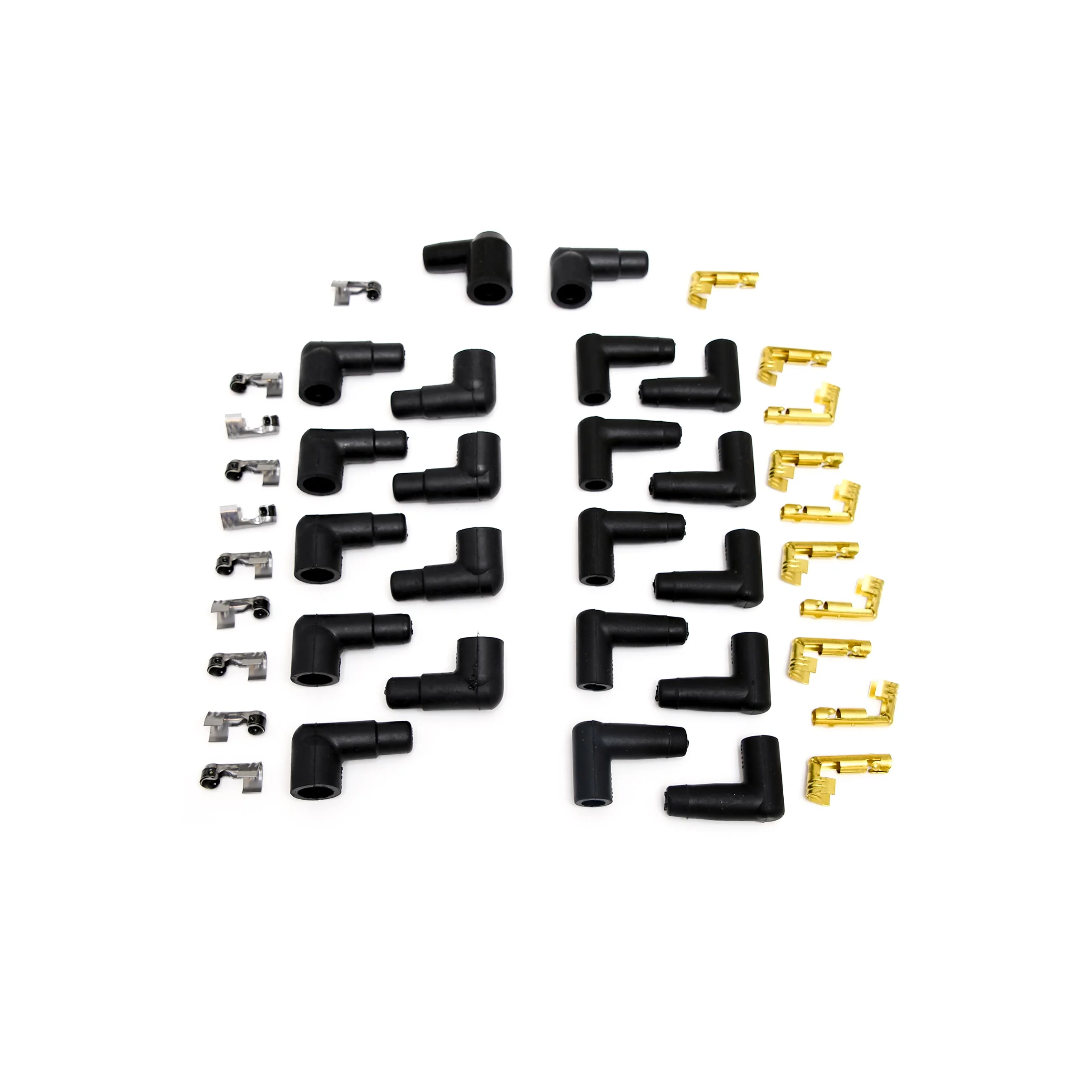 PerTronix 808290 Flame-Thrower Spark Plug Wires 8 cyl 8mm Universal 90 Degree Black - Image 2