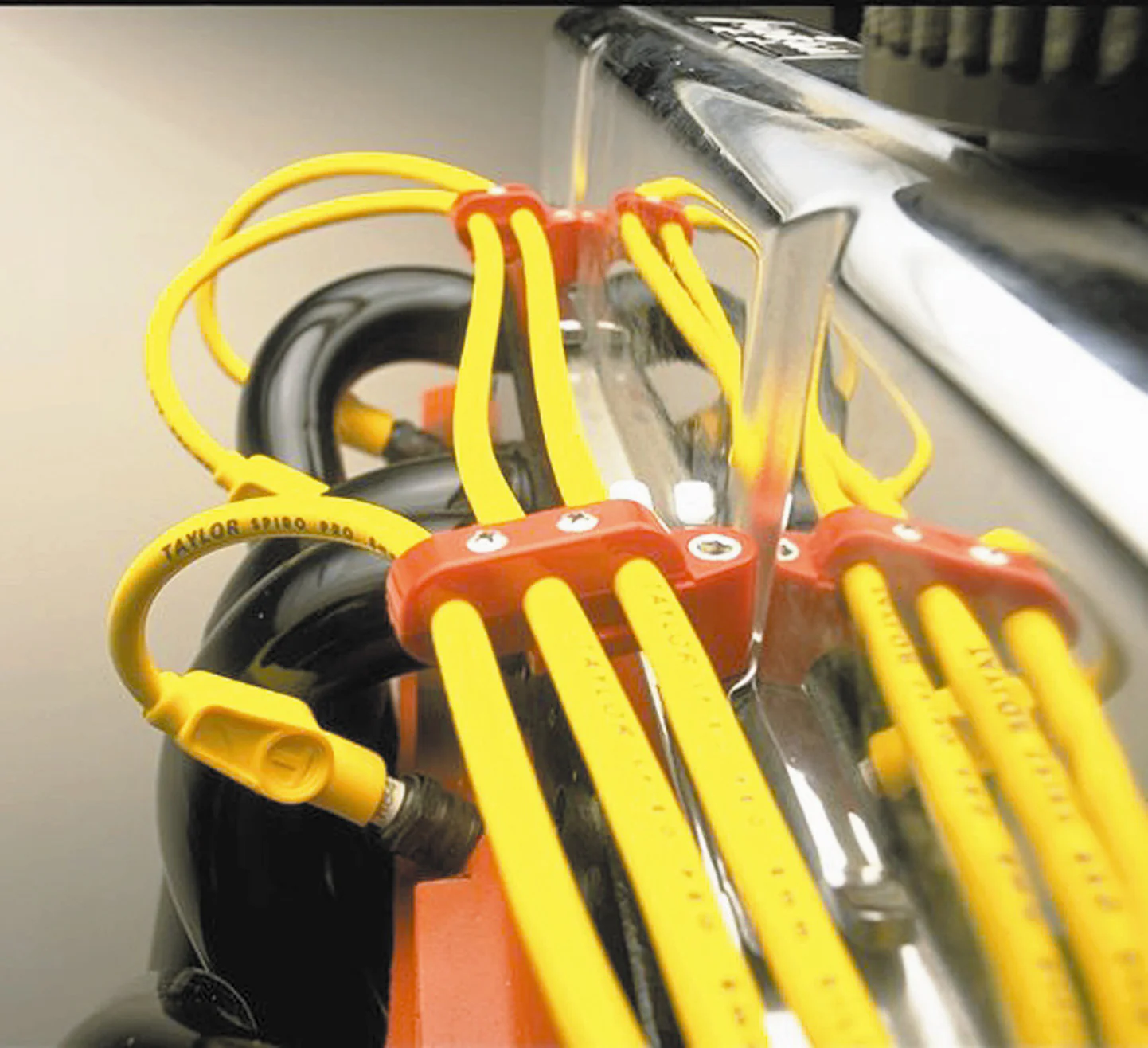 Taylor Cable 42501 10.4 Horizontal Wire Loom Kit black - Image 3