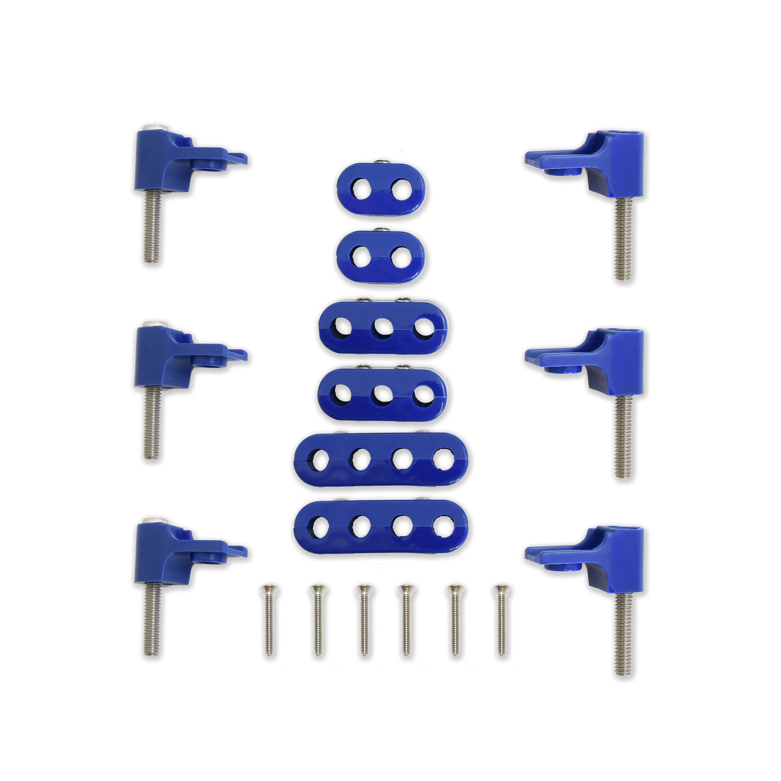 Taylor Cable 42560 7-8mm Horizontal Wire Loom Kit blue