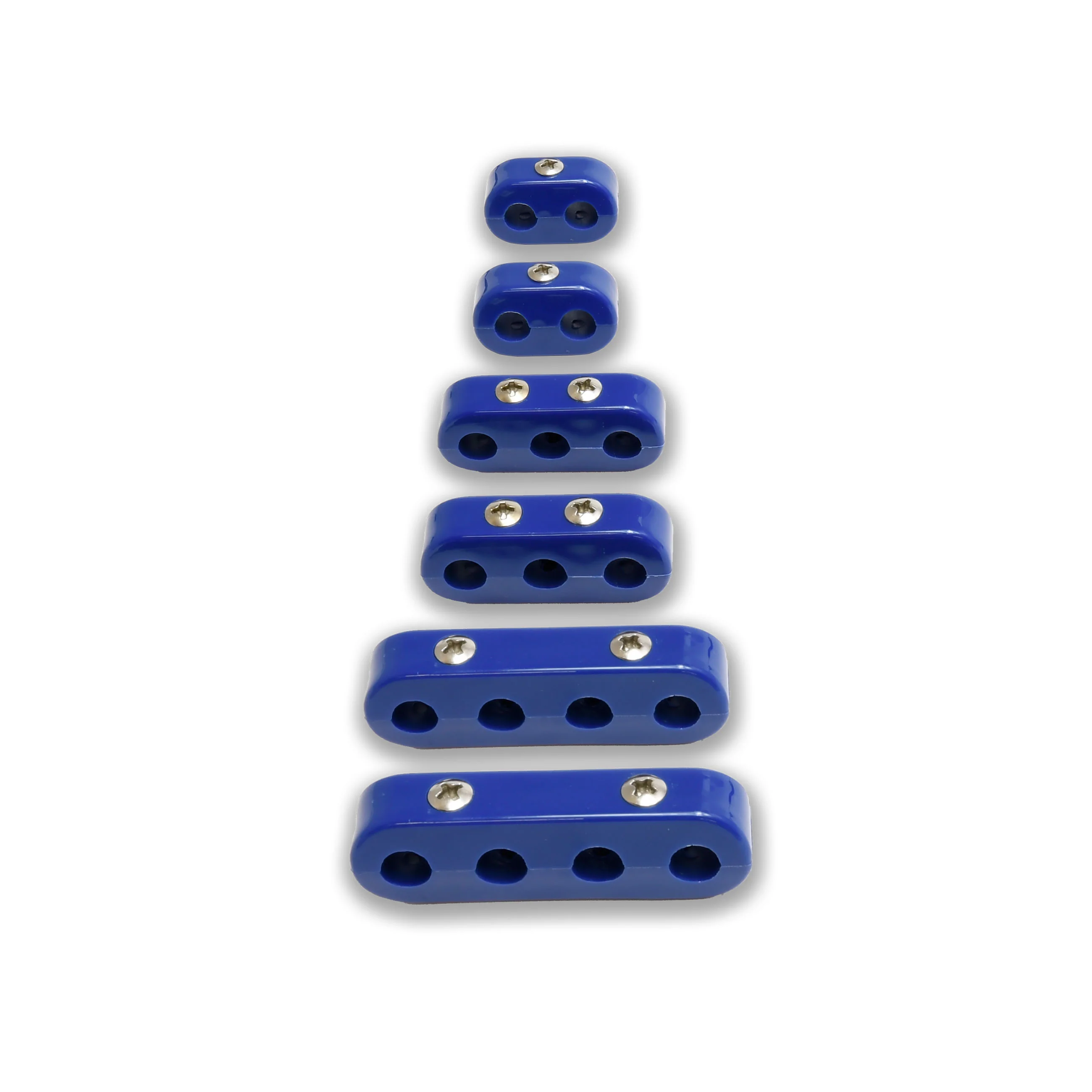 Taylor Cable 42560 7-8mm Horizontal Wire Loom Kit blue - Image 3