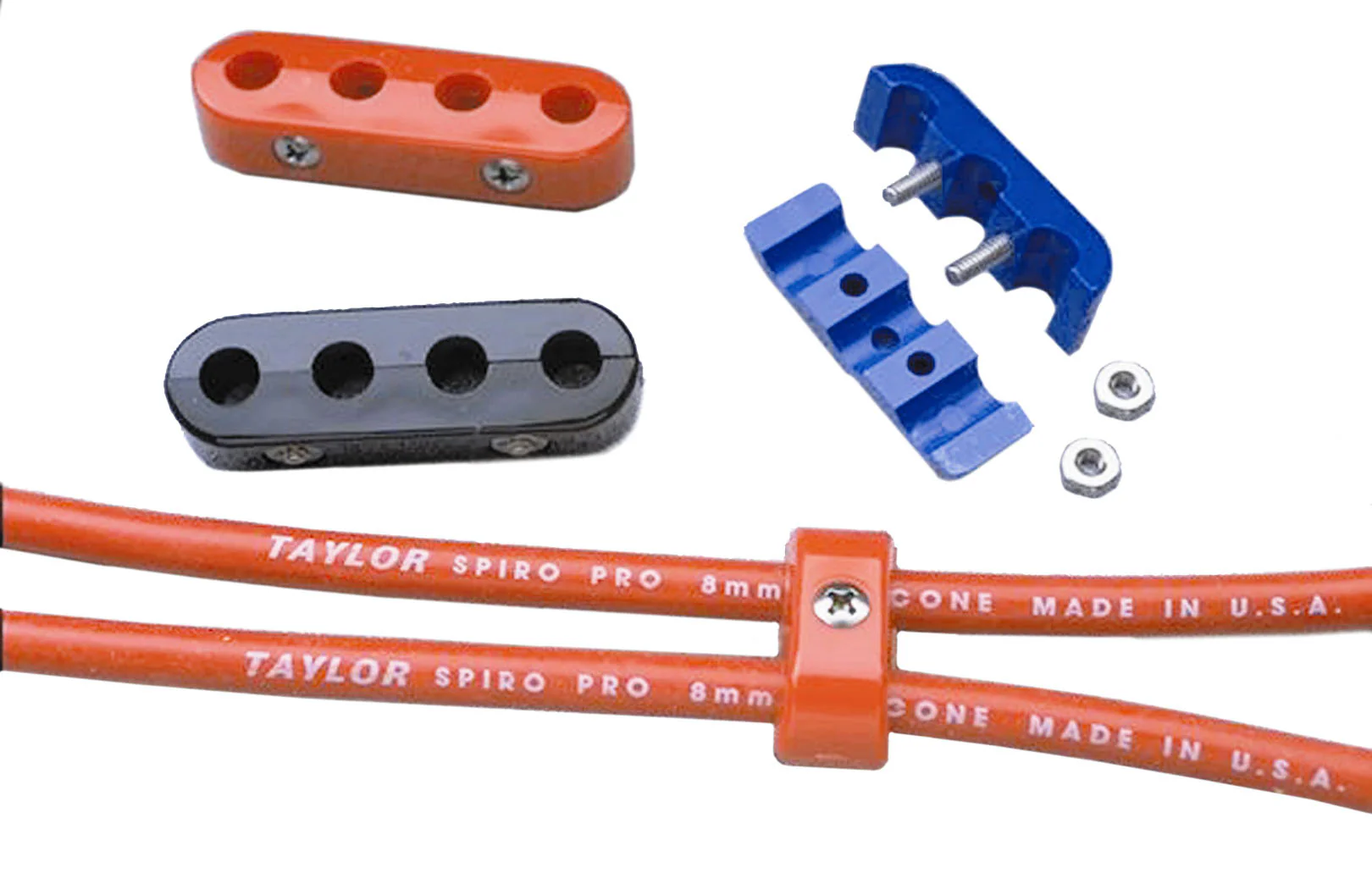 Taylor Cable 42709 409 10.4 Separators Clamp Style black - Image 2