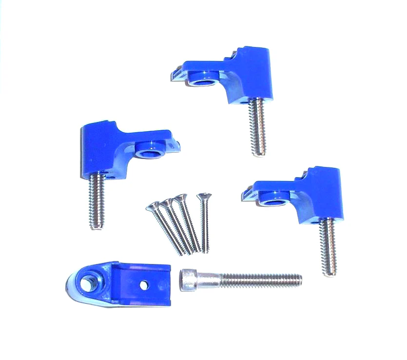 Taylor Cable 42761 Bracket, horizontal blue