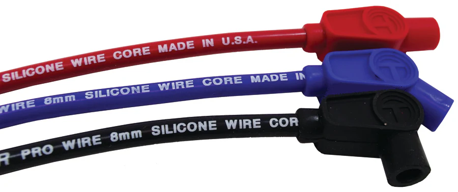 Taylor Cable  45360 8mm Pro Wire TCW Repair Kit 90/180 blue - Image 2