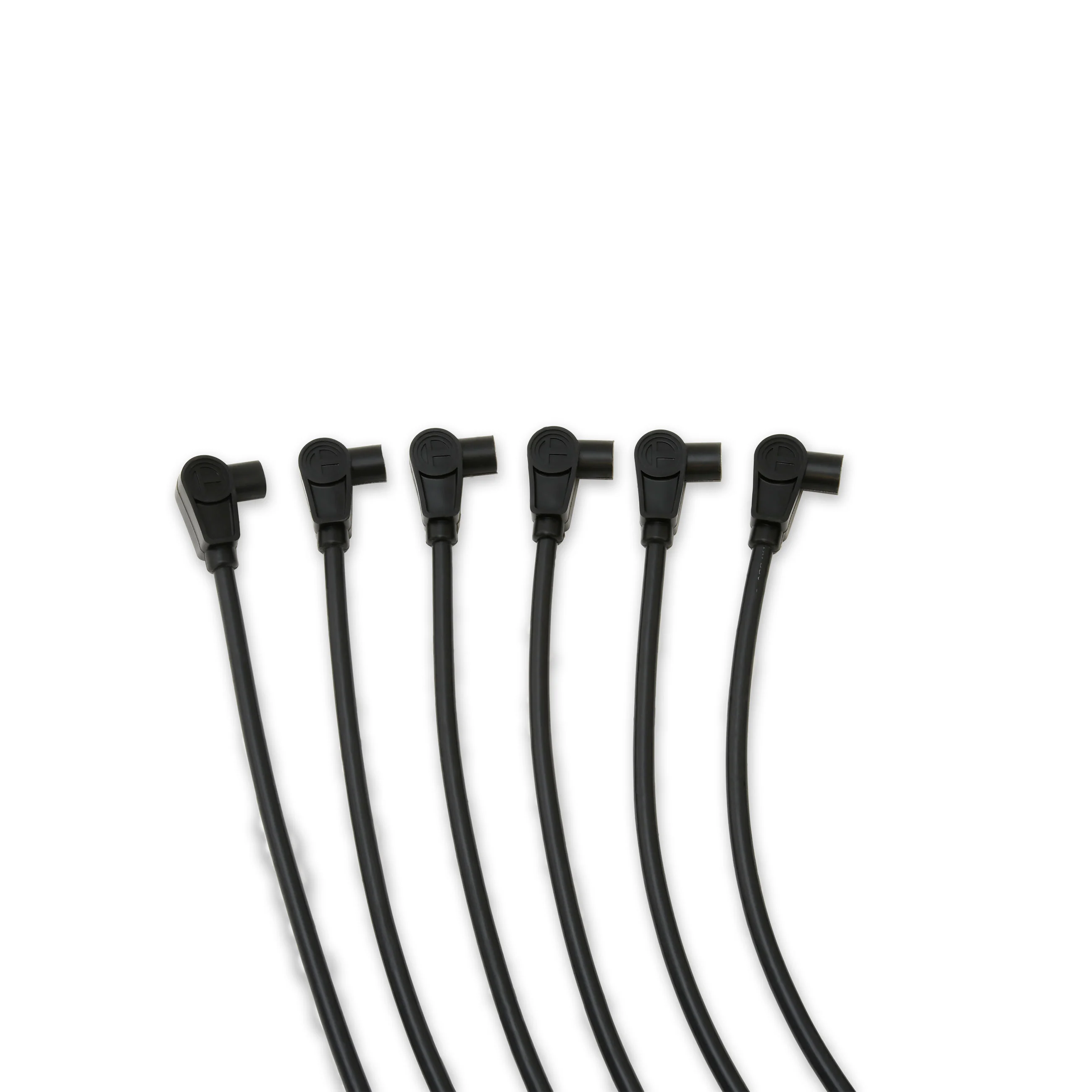 Taylor Cable 74090 8mm Spiro-Pro Custom Spark Plug Wires 6 cyl black - Image 2