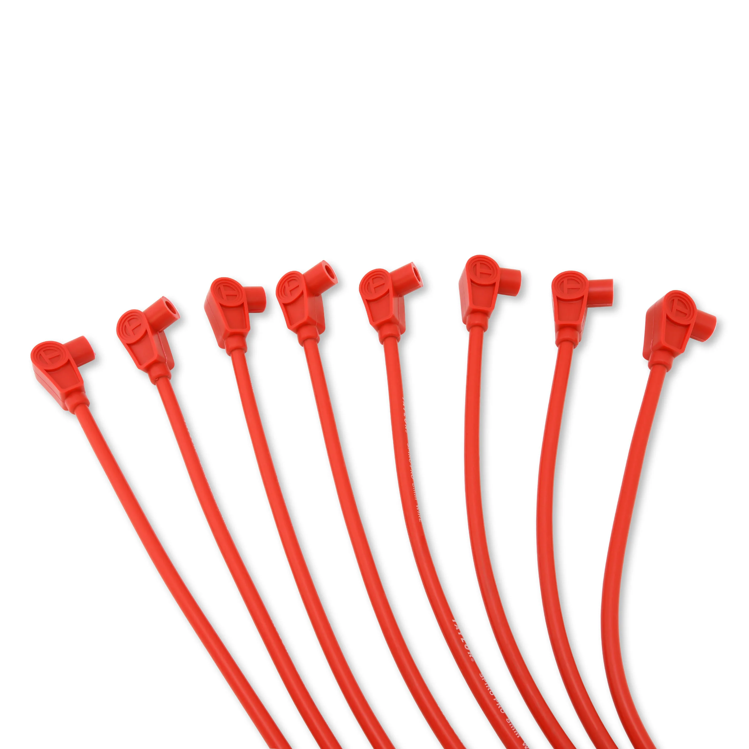 Taylor Cable 74229 8mm Spiro-Pro Custom Spark Plug Wires 8 cyl red