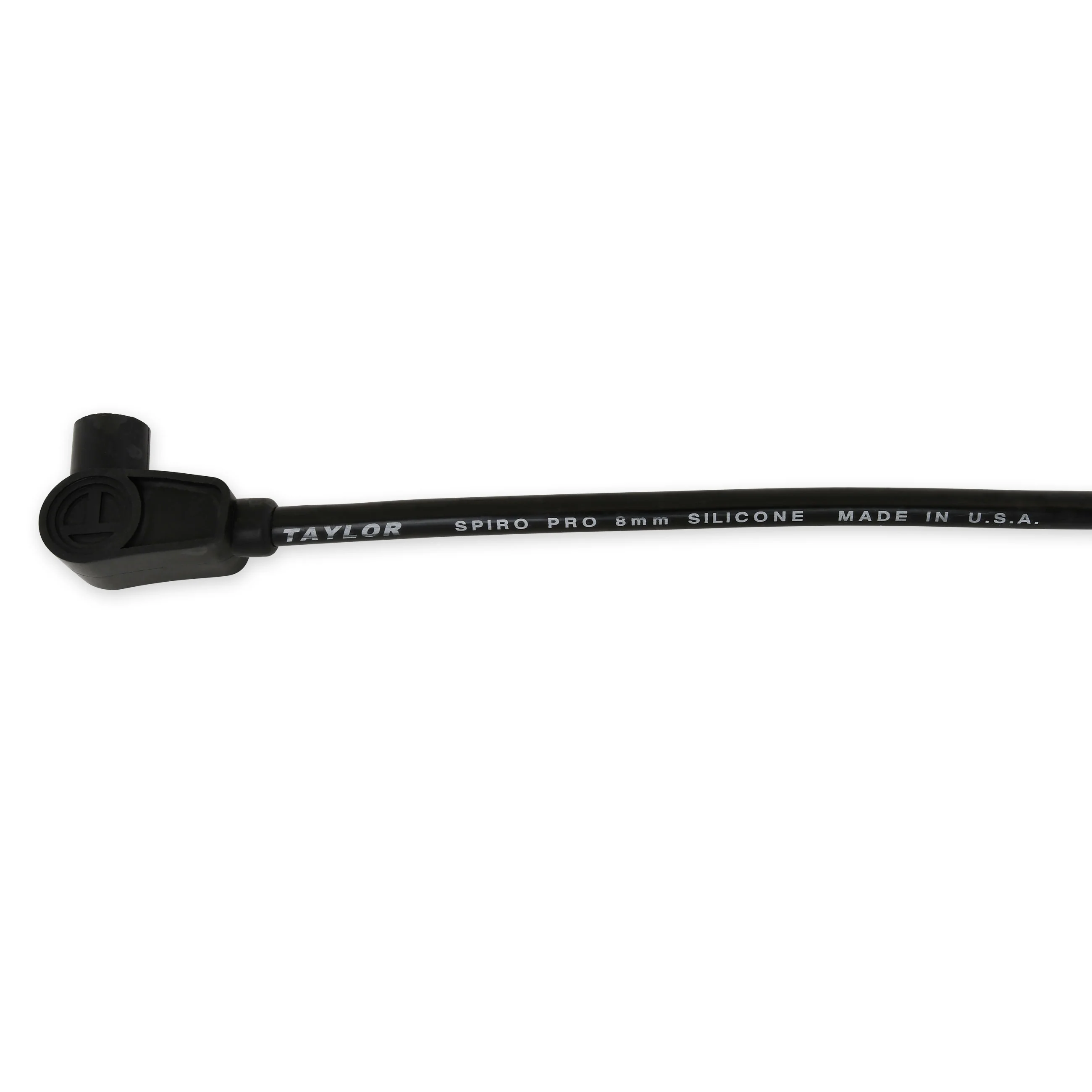 Taylor Cable 76002 8mm Spiro Pro Race Fit Spark Plug Wires 90° Black - Image 4