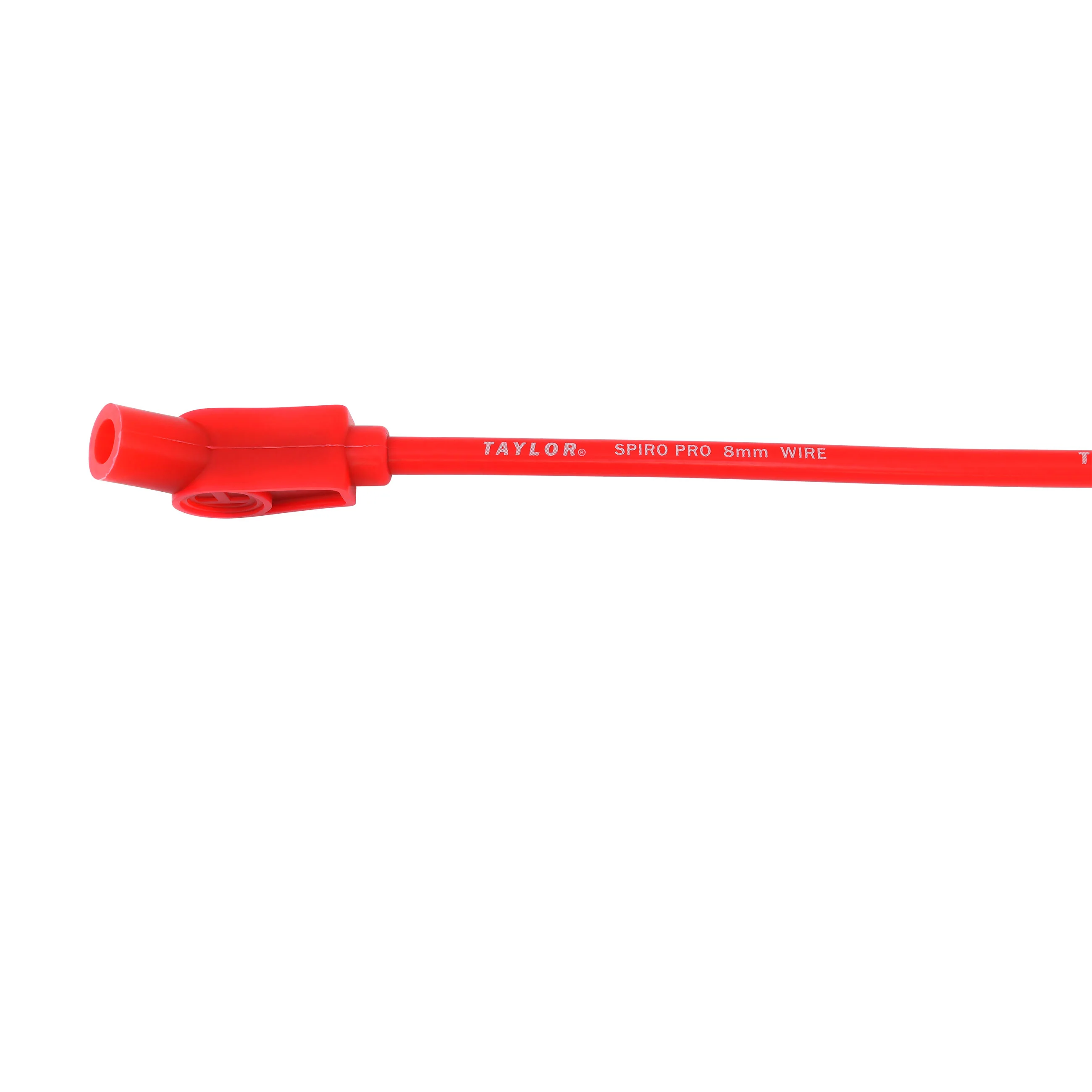 Taylor Cable 76232 8mm Spiro Pro Race Fit Spark Plug Wires 135° Red - Image 3