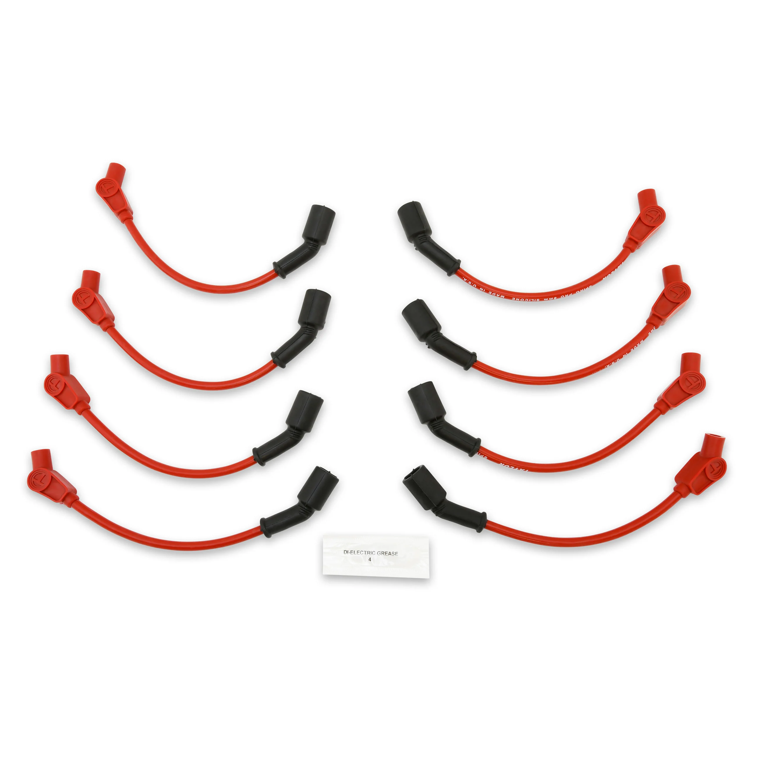 Taylor Cable 76246 8mm Spiro-Pro race fit 11in 135 red