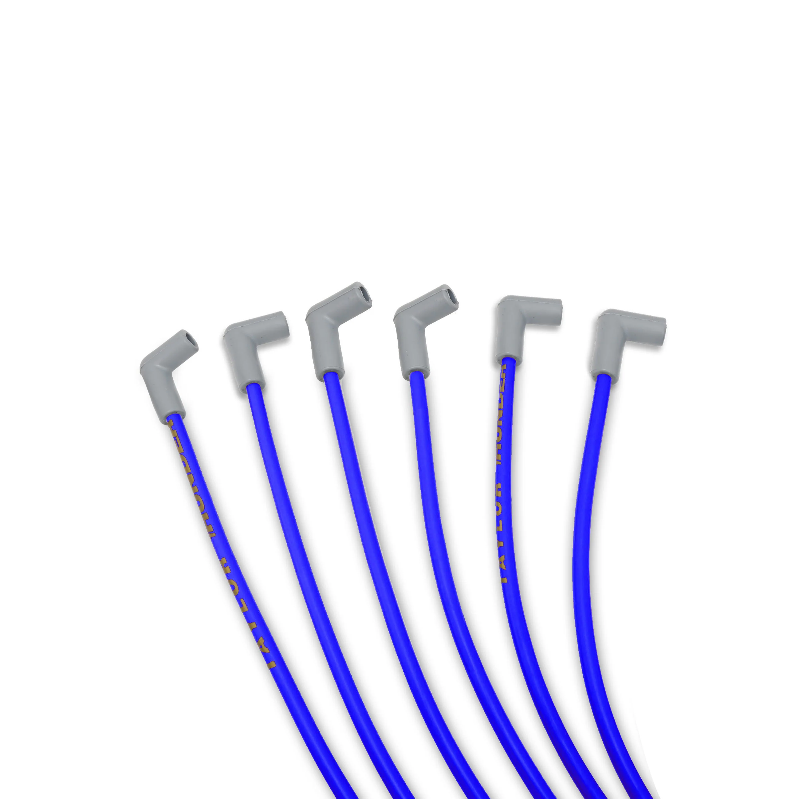 Taylor Cable 86630 8.2mm Thundervolt Race Fit Spark Plug Wires 90° Blue