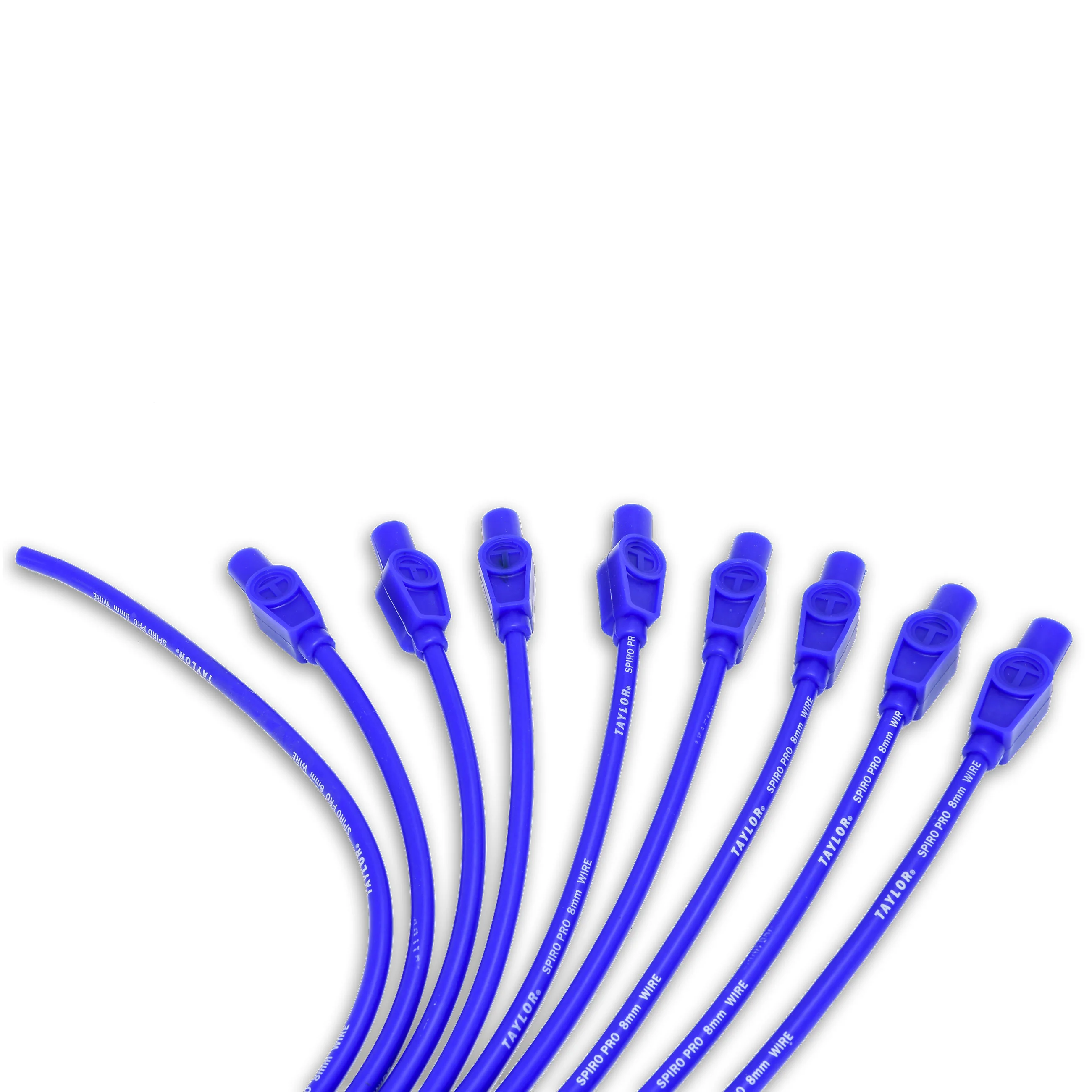 Taylor Cable Spiro-Pro Universal 8mm Spark Plug Wires 350 Ohm Suppression - Image 36